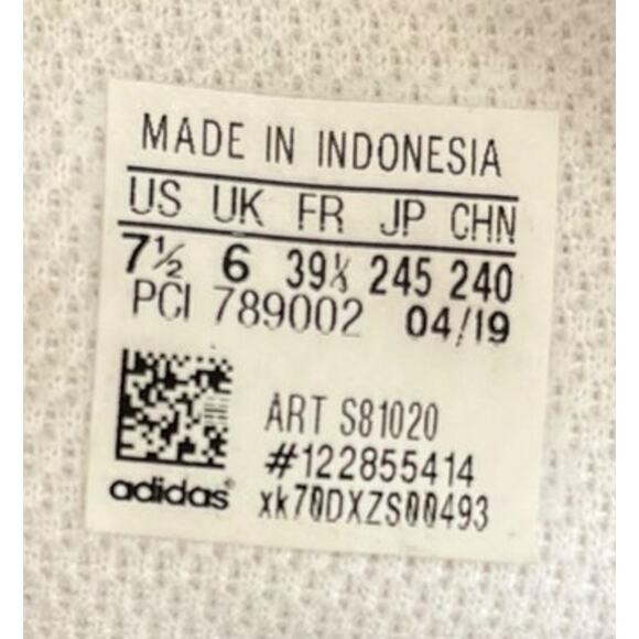 Mens Adidas Originals Stan Smith Classic Tennis Sneakers Size 7.5 White S81020 - Picture 6 of 6